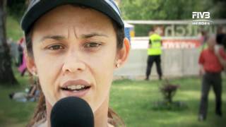 Interview with Talita Antunes da Rocha at the Myslowice Open 2011 17052011 [upl. by Laekcim]