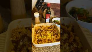 Bolognese pasta bake easydinner dinneriseas [upl. by Erdnoid]