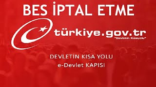 EDevlet Bireysel Emeklilik Nasıl İptal Edilir [upl. by Anelaf845]