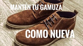 CÓMO LIMPIAR ZAPATOS DE GAMUZA MI YORCH STYLE [upl. by Orly370]