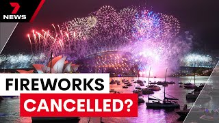 Sydneys New Years Eve fireworks could be cancelled due to train strikes  7NEWS [upl. by Sparky422]