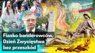 9 Maja w Warszawie Obchody zakończenia II wojny światowej prawie bez banderowców [upl. by Nalani166]