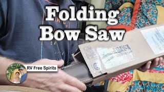 AGAWA  BOREAL21 Backwoods Kit  Folding Bow Saw [upl. by Dustan]