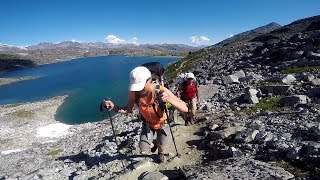 Chilkoot Trail 3 day hike Dyea Alaska  Bennett Lake Canada biker jack bikerjack [upl. by Lowndes]