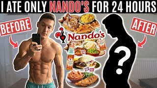 I ate nothing but NANDOS for 24 HOURS and this is what happened [upl. by Hertzfeld]