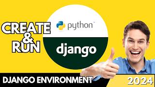 How to Setup Django Environment in Windows 1011 2024 [upl. by Cyrus815]