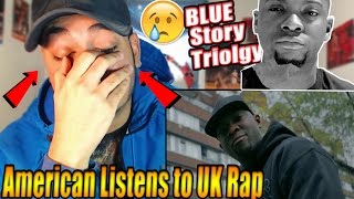 Rapman Blue Story Trilogy Reaction Review I Almost lost it UK Rap Reaction UK Grime ChriisSky [upl. by Ahsitra745]