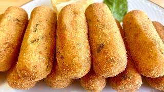 Croquetes de BACALHAU um petisco delicioso [upl. by Ahsieit]