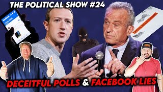 The Political Show Deceitful Polls Facebook Lies and Drug Testing Our Wastewater [upl. by Zurheide479]