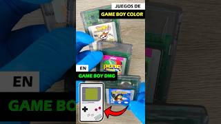 ¿Juegos de Game Boy Color en la Game Boy Clásica 🤔 curiosidades nintendo  gameboycolor shorts [upl. by Carpio]