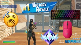 HyperX Alloy Origins 60 ASMR Chill Fortnite Tilted Zone Wars 360 FPS Smooth [upl. by Soraya]