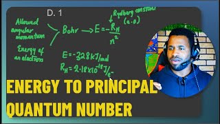 How to Find the Principal quantum number given the energy [upl. by Noami]