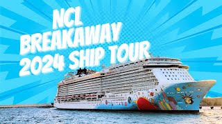 NCL Breakaway Full Ship Tour 2024 [upl. by Archibaldo605]