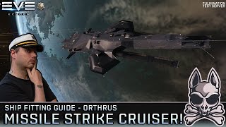 The ORTHRUS Guide Mordus Legion Missile Strike Cruiser Fulmination Test Server  EVE Echoes [upl. by Halak]