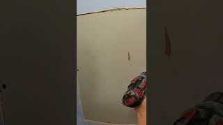 Drywall repair channel how to patch hole in wall easy drywall patching hole in wall [upl. by Muirhead]