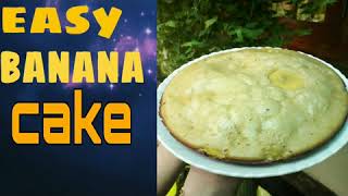 Easy banana cake❤️❤️delicious 💝 [upl. by Penelope]