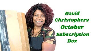 David Christophers October Subscription Box [upl. by Akihsar]