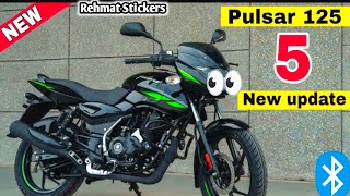 New Bajaj Pulsar 125 Neon 2025 Model  Green Color Launched Price Mileage Review [upl. by Eb]