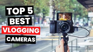 Top 5 Best Vlogging Cameras 2024 [upl. by Neeham825]