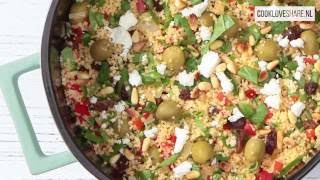 Couscous met spinazie en munt  CookLoveShare [upl. by Blodgett]