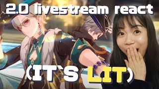 THIS UPDATE IS A DREAM COME TRUE  Honkai Star Rail 20 LIVESTREAM REACT [upl. by Marguerite942]