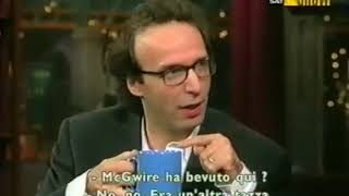 Roberto Benigni Funniest English Tv Interview Ever [upl. by Kcirrad]