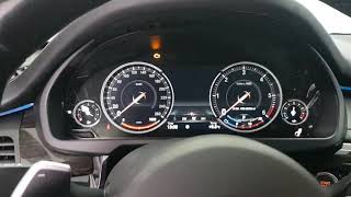 BMW X5 M50d F15 6WB Digital Cluster retrofit by bmwdiagnosticcom [upl. by Tsuda948]