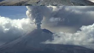 Actividad Volcán Popocatépetl está en vivo [upl. by Ho]