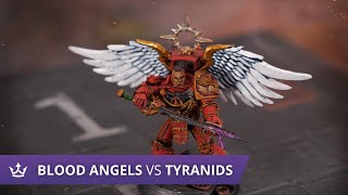 Blood Angels vs Tyranids  9th edition 40k battle report [upl. by Adaven]