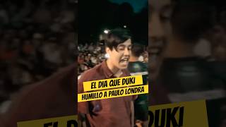 El día que DUKI HUMILLÓ a PAULO LONDRA😡🔥 duki paulolondra freestyle quintoescalon [upl. by Hewart]