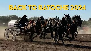 Chuckwagon Racing Batoche 2024 [upl. by Hump]