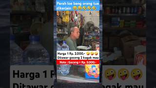 2000 satu goceng dua kagak mau heheeeefunnyvideo [upl. by Yzus]