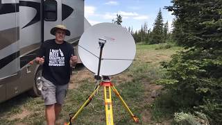 HughesNet Gen 5 Mobile Satellite Deployment [upl. by Imyaj]