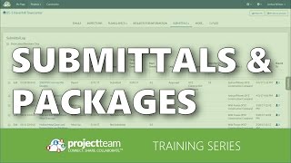 TRAINING Working with Submittals and Submittal packages [upl. by Raab4]