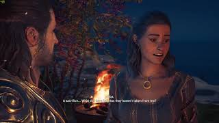 Kill KyraNot Kill Kyra Choices  Assassins Creed Odyssey [upl. by Joette]