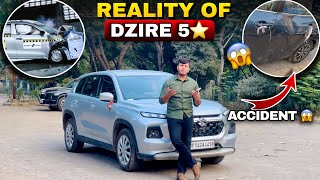 असलियत आ गई सामने New Maruti Dzire Accident 😱 [upl. by Yrok535]