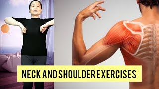 neck and shoulder exercises [upl. by Ladnor]