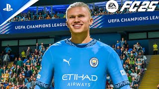 FC 25  Man City vs Feyenoord  UEFA Champions League 2425  PS5 [upl. by Anelet]