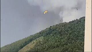 Spoleto 7 giorni Arrivo Canadair [upl. by Howe]