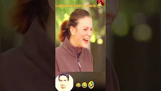 Superman funny prank 😂 funny foryou shorts praank funnyvideo [upl. by Ixela]