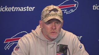 Bills HC Sean McDermott comments on Von Miller suspension [upl. by Aiker768]