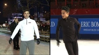 JO2014 le patinage artistique français en outsider [upl. by Nohsad]