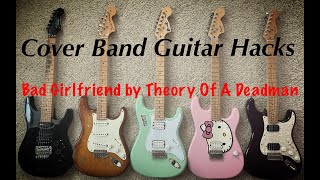 Bad Girlfriend by Theory Of A Deadman guitar lesson [upl. by Allenrac]