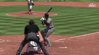 MLB The Show 21 Orioles Vs Nationals Game 2 [upl. by Ardried259]