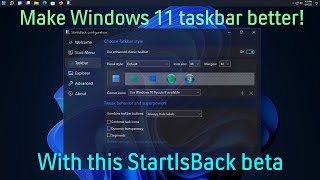 Making the Windows 11 taskbar better [upl. by Rawna677]