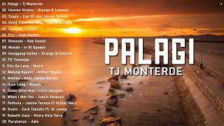 Tj Monterde  Palagi Lyrics 💗 Best OPM Tagalog Love Songs  OPM Tagalog Top Songs 2024 vol1 [upl. by Arocal]