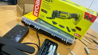 Installing the Aqara A100 pro smart door lock in Australia using Ryobi multitool short clip [upl. by Aoh]