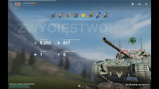 Odznaka Mistrzowska quotAs Pancernyquot  FV215b 183 Starburst World of Tanks Blitz [upl. by Hussar]