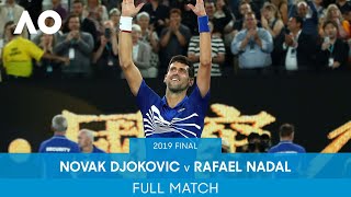 Novak Djokovic v Rafael Nadal Full Match  Australian Open 2019 Final [upl. by Aubrey]