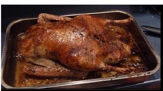 Goose stuffed with mushrooms [upl. by Erlond]